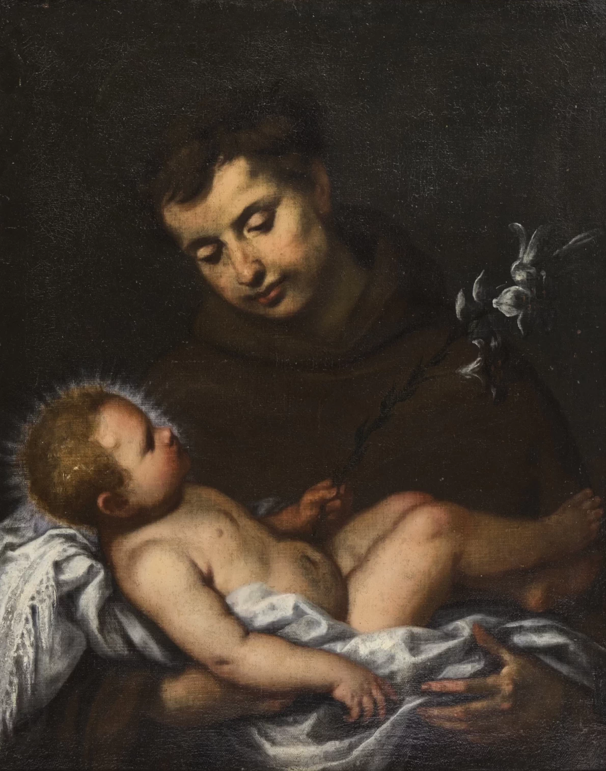 Sant'Antonio da Padova adora il Bambino